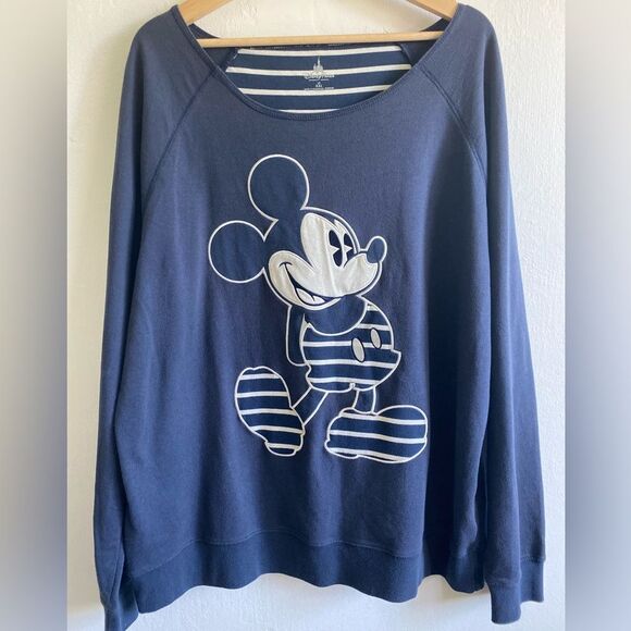 Disneyparks Mickey Mouse Navy Striped Sweater Size XXL
Collectible Pop Art - Picture 1 of 6